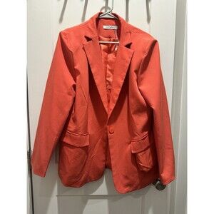 Coral Blazer for Women